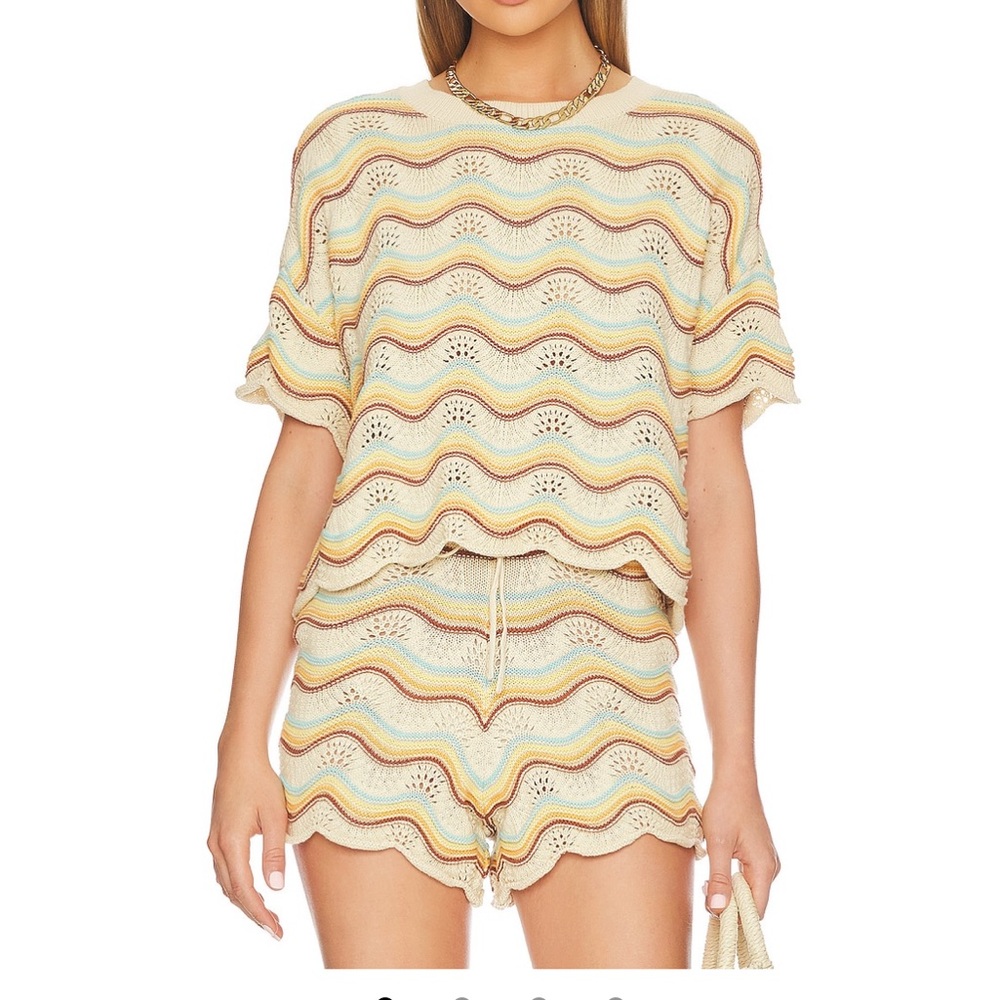Make Waves Striped Top LSpace